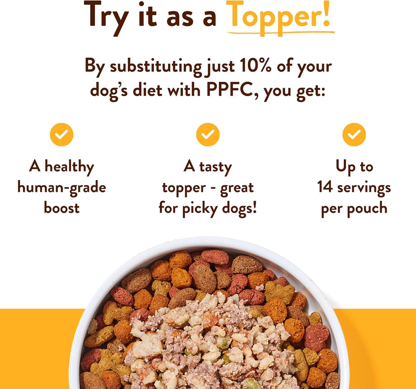 Portland Pet Food Company Hopkin'S Pork N’ Potato Fresh Dog Food Pouches - Human-Grade, Grain-Free Wet Meal Topper Mixer & Meals - Small & Large Breed Puppy & Senior Dogs - Made in the USA - 5 Pack