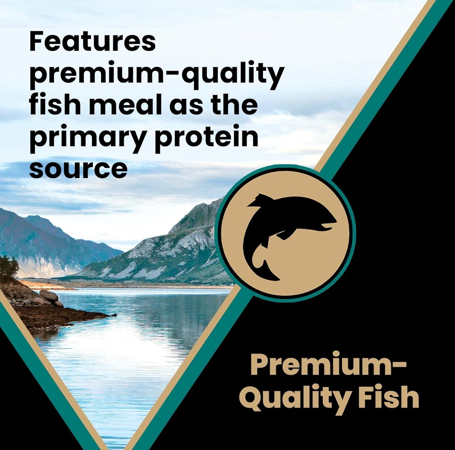 VICTOR Super Premium Dog Food – Select Ocean Fish Formula with Salmon – Omega-3 and Omega-6 Enriched Gluten-Free Dry Kibble for All Normally Active Dogs of All Life Stages, 5Lbs