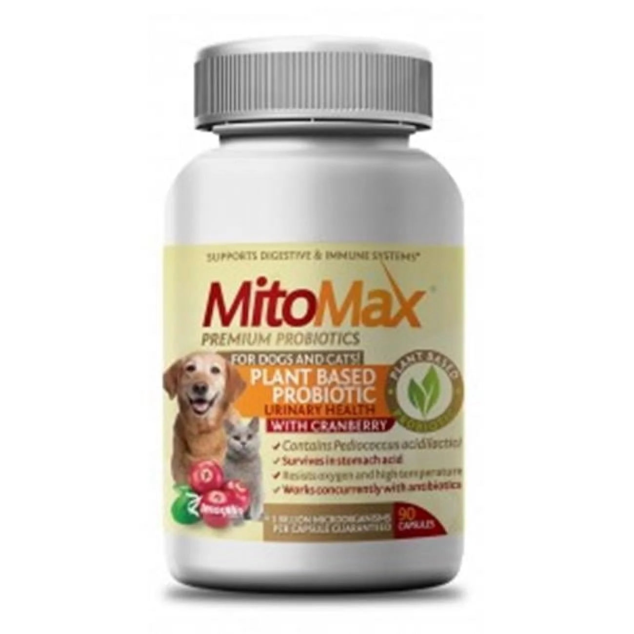 Mito Max Cranberry Pet Capsules, 90 Count