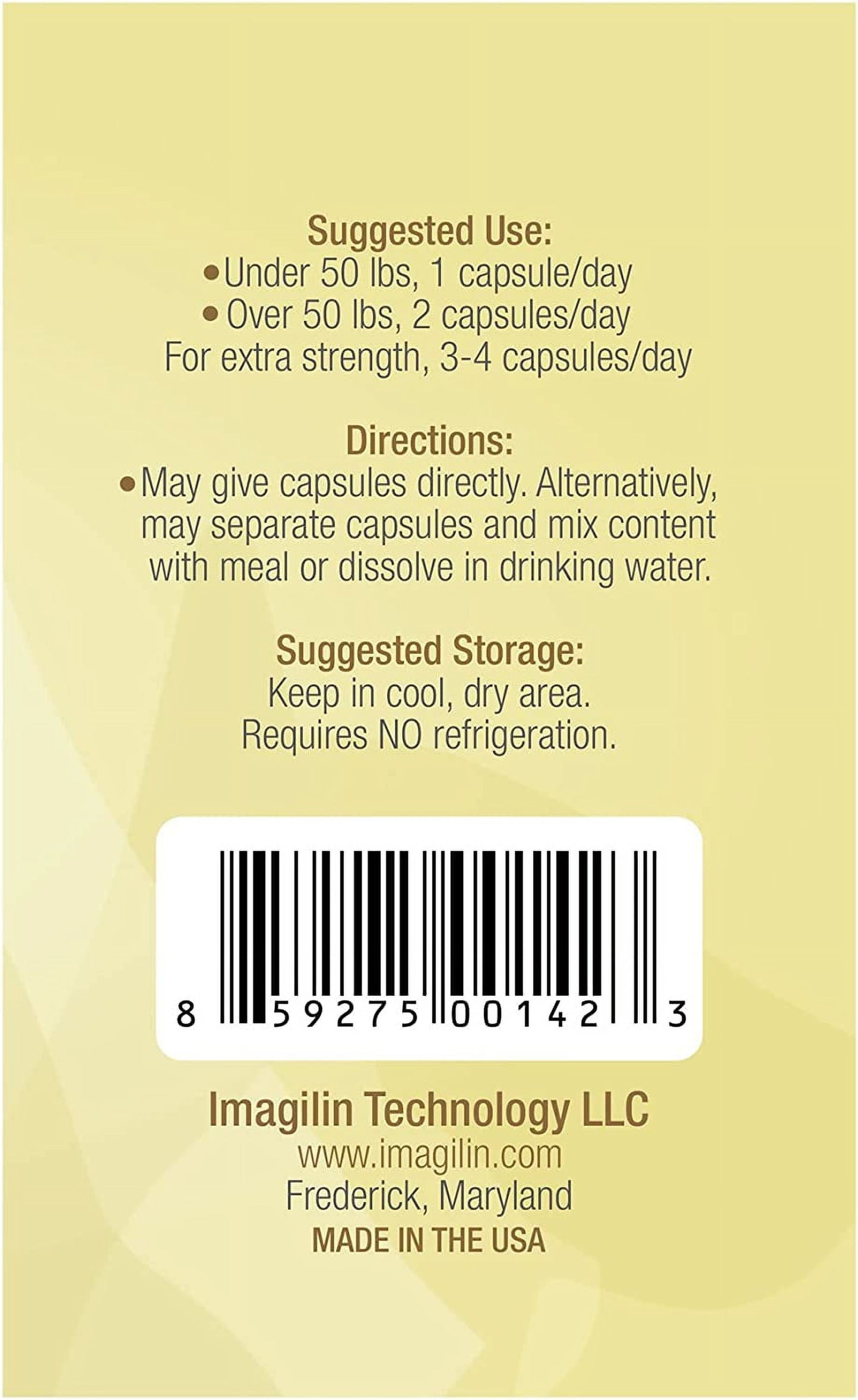 Mito Max Cranberry Pet Capsules, 90 Count