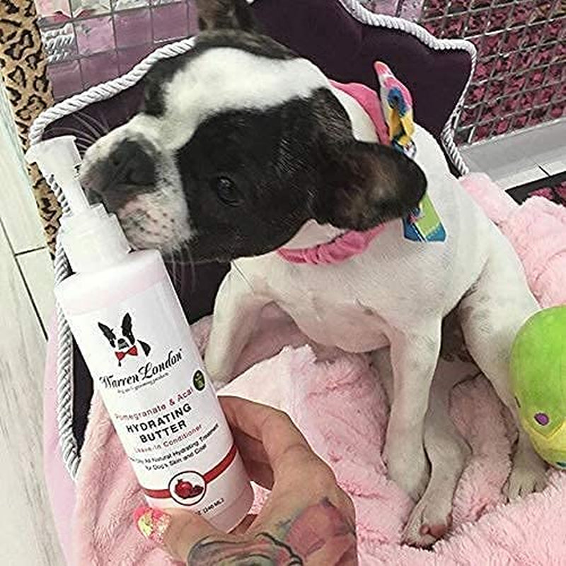 Warren London - Hydrating Butter for Dogs Skin & Coat,8 Oz,Pomegranate & Acai