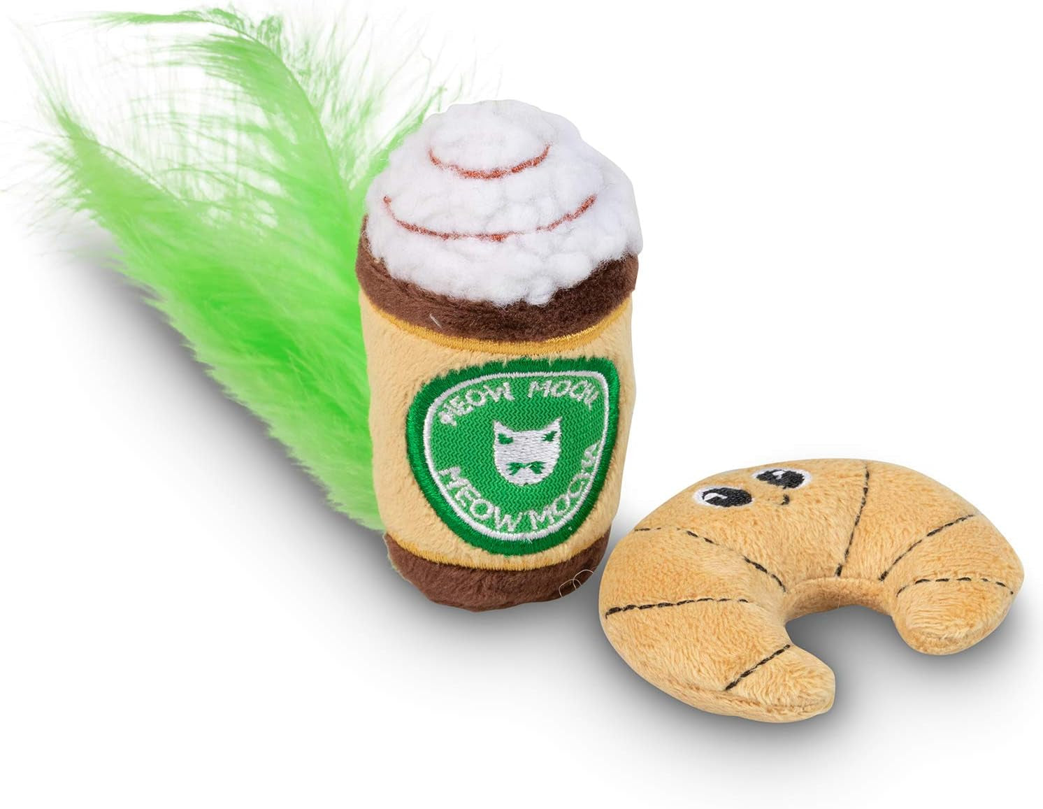 Pet Craft Supply Silly Snacks and Funny Food Crinkle Cuddling Catnip and Silvervine Interactive Cat Toys - Great for Indoor Cats, Kittens or Medium Breeds