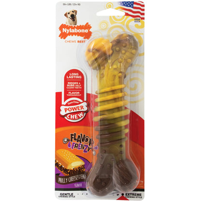 Power Chew Dental Bone Chew Toy Philly Cheesesteak X-Large (1 Count)