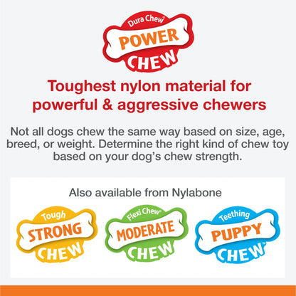 Power Chew Dental Bone Chew Toy Philly Cheesesteak X-Large (1 Count)