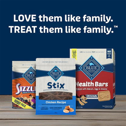 Blue Buffalo Stix Pepperoni-Style Dog Treats Made with Natural Ingredients, Chicken Recipe, 24-Oz. Bag