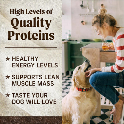 Merrick Premium Grain Free Dry Adult Dog Food, Wholesome and Natural Kibble with Real Chicken and Sweet Potato - 22.0 Lb. Bag